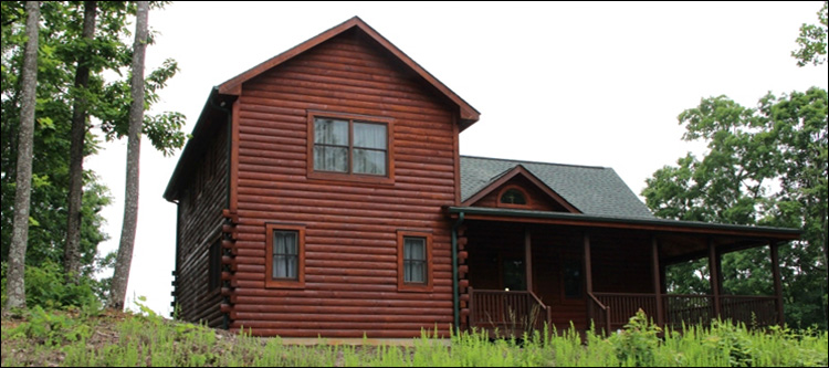 Professional Log Home Borate Application  Hancock County, Ohio
