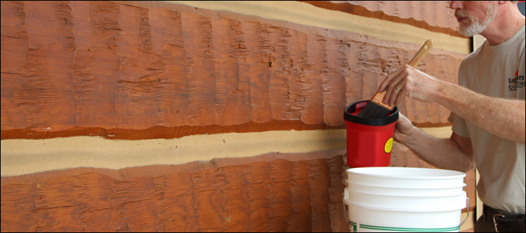 Professional Log Home Staining  Vanlue, Ohio