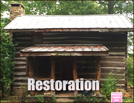 Historic Log Cabin Restoration  Hancock County, Ohio